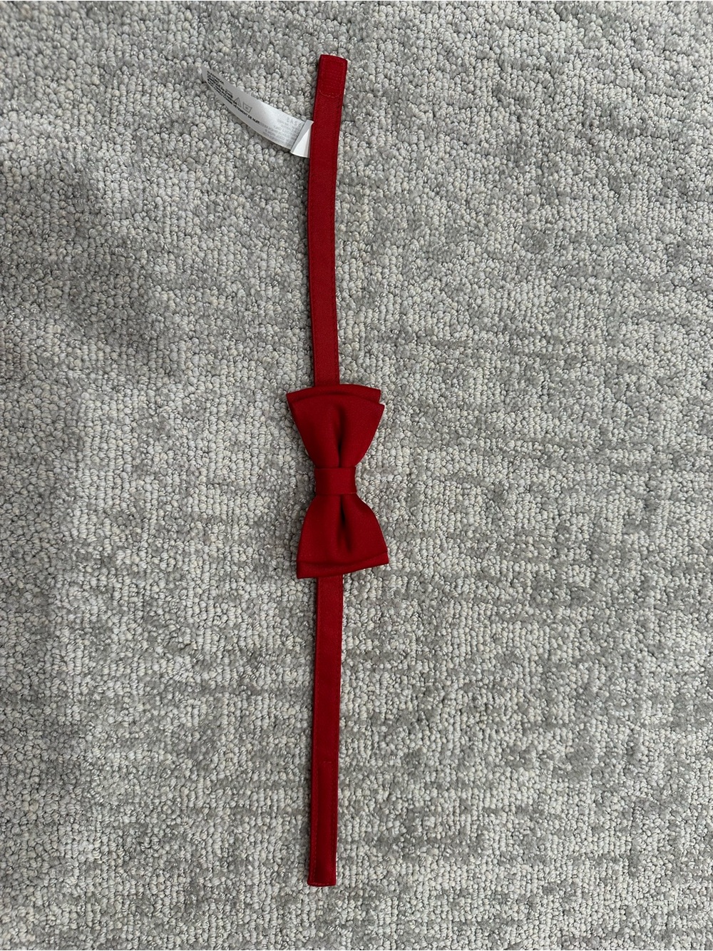 Janie and Jack Boys Red Bow Tie Size 2 to 5